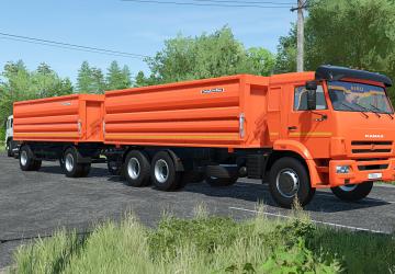 Kamaz 65115версия 1.1 для Farming Simulator 2022 (v1.14.x)