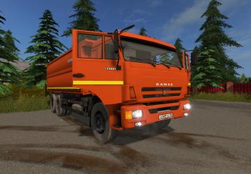 Камаз 65115версия 1.1 для Farming Simulator 2017 (v1.5.x)
