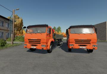 Kamaz 65117версия 1.0 для Farming Simulator 2022 (v1.14.x)