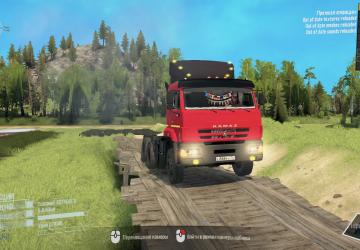 КАМАЗ-6522версия 2 для Spintires: MudRunner (v18/05/21)