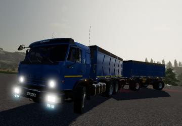 Камаз-сельхозникверсия 1 для Farming Simulator 2019 (v1.7.1.0)