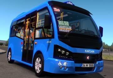 Karsan Jestверсия 2.3 для Euro Truck Simulator 2 (v1.50.x, - 1.57.x)