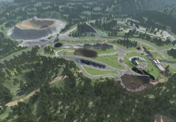 Карта «4X4 Driver Training»версия 1.0 для BeamNG.drive (v0.12)