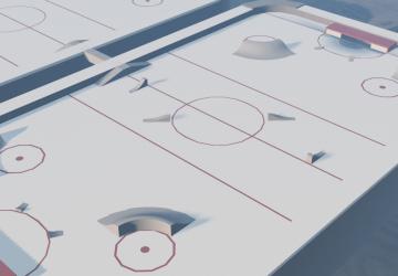 Карта «Air Hockey»версия 1.02 для BeamNG.drive