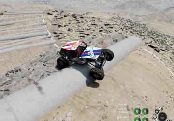 Карта «Bluff Bash Ultra 4 Short Course Off Road»v2.13 для BeamNG.drive (v0.38.x)