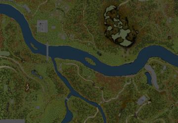 Карта «Большая Река»версия 1.1 для SpinTires (v03.03.16)