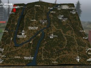 Карта «Bush Creek»версия 2.0 для SpinTires (v03.03.16)