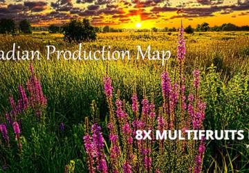 Карта «Canadian Production Map 19»версия 8.1 для Farming Simulator 2019 (v1.7.x)