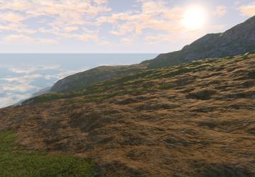 Карта «Cliff PBR»версия 1.4 для BeamNG.drive (v0.38.x)