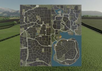 Карта «Combined Counties»версия 1.1.0.0 (14.07.2025) для Farming Simulator 2022