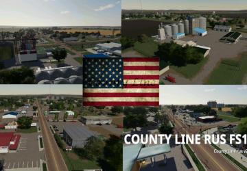 Карта «Countyline Rus»версия 2.3.1 для Farming Simulator 2019 (v1.7)