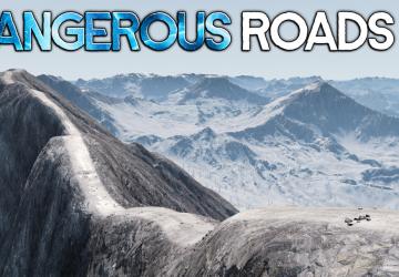 Карта «Dangerous Roads 2»версия 1.001 для BeamNG.drive (v0.38.x)