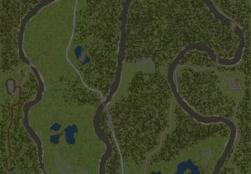 Карта «Дикая река»версия 1 для Spintires: MudRunner (v25.02.21)