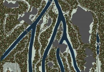 Карта «Долина: зима»версия 1.0 для Spintires: MudRunner (v28.09.22)