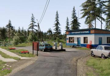 Карта «Домик в деревне»версия 1.0 от 13.01.26 для BeamNG.drive (v0.38.x)