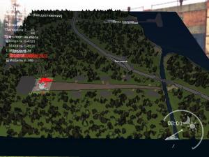 Карта «Дороги и реки»версия 1.0 для SpinTires (v03.03.16)