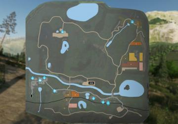 Карта «Dredge Creek Alaska»версия 1.0.0.2 для Farming Simulator 2022