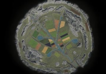 Карта «Dual Valley»версия 1.0.0.1 для Farming Simulator 2022