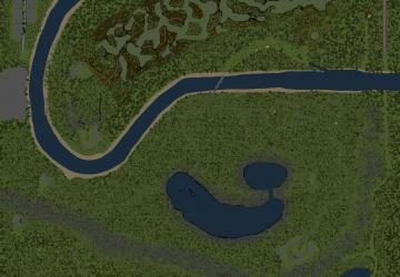 Карта «Где-то в лесу»версия 1.0 для SpinTires (v03.03.16)