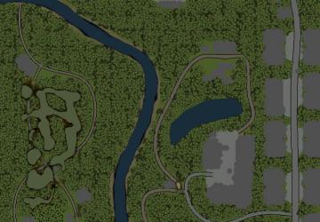 Карта «Городок»версия 1.0 для SpinTires (v03.03.16)