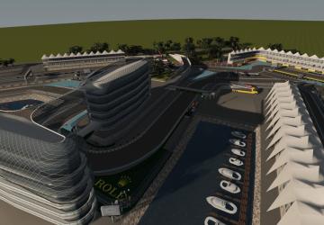 Карта «GPK F1 Layout F1 2022 : AC GPK Abu Dhabi (2023 update)»v3 для Assetto Corsa