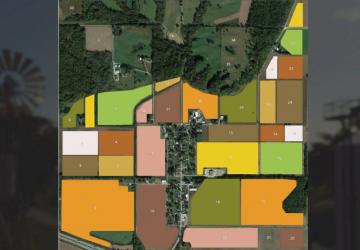 Карта «Griffin Indiana 19»версия 1.3.0.0 для Farming Simulator 2019