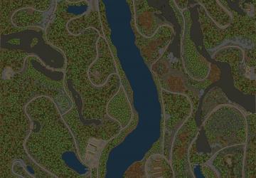Карта «Грязевой бегун - осень»версия 14.08.19 для Spintires: MudRunner (v25.02.21)