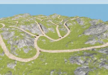 Карта «High Speed Trails»версия 1.2 для BeamNG.drive (v0.24)