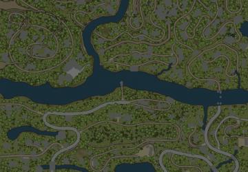 Карта «Hills Winding»версия 20.10.25 для Spintires: MudRunner (v28.09.22)