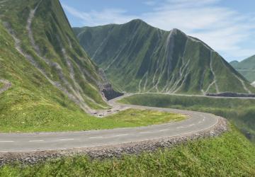 Карта «Mount Danger»версия 1.3 для BeamNG.drive (v0.32.x)