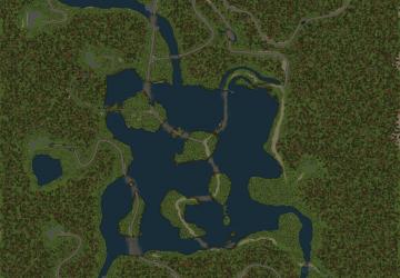 Карта «Лесное озеро»версия 1 для Spintires: MudRunner (v18/03/06)