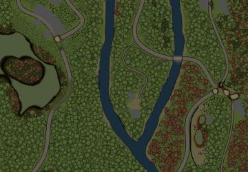 Карта «Лесной Бассейн»версия 1.0 для SpinTires (v03.03.16)