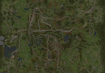 Карта «Лесные Равнины»версия "Final" для Spintires: MudRunner (v28.09.22)