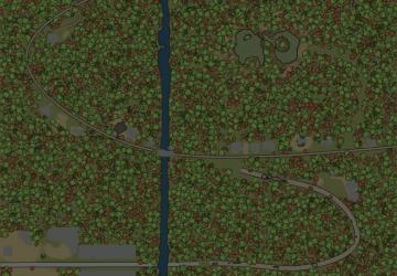Карта «Лесные Тропинки»версия 28.09.25 для Spintires: MudRunner (v28.09.22)