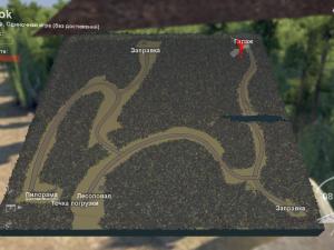 Карта «Лесок»версия 1.0 для SpinTires (v03.03.16)