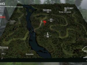 Карта «Mini43»версия 1 для SpinTires (v03.03.16)