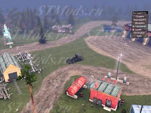 Карта «Montagne»версия 1.2 для SpinTires (v03.03.16)