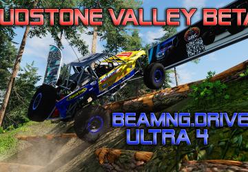 Карта «Mudstone Valley Ultra 4 & UTV Track»v.84 для BeamNG.drive (v0.38.x)