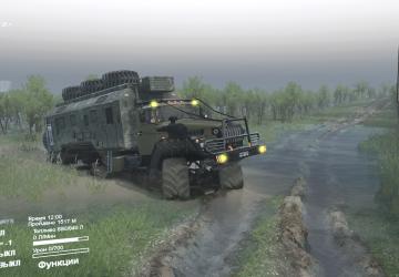 Карта «Неудержимая река»версия 1.0 для SpinTires (v03.03.16)
