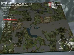 Карта «Offroad Logging»версия 2.1 для SpinTires (v03.03.16)