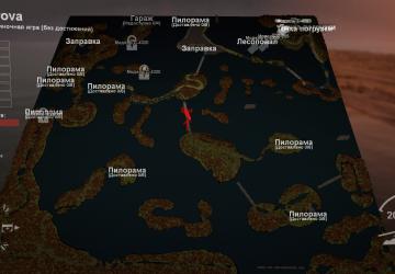 Карта «Ostrova»версия 1.0 для SpinTires (v03.03.16)