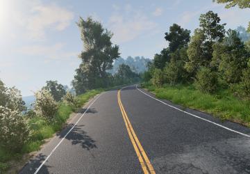 Карта «Dry Rock Island (PBR)»версия 1.4.2 для BeamNG.drive (v0.38.x)