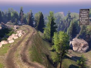 Карта «Plateau Hardcore»версия 2 для SpinTires (v03.03.16)