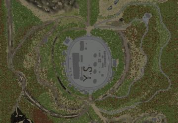 Карта «Полигон»версия 1 для Spintires: MudRunner