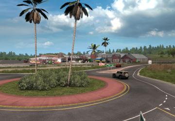 Карта «Project Hawaii»версия 1.0 для American Truck Simulator (v1.46.x)