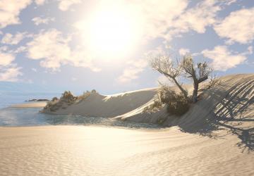 Карта «Pure Sands»версия 1.7 для BeamNG.drive (v0.38.x)