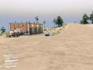 Карта «Raceway Brown Bomber»версия 1 для SpinTires (v03.03.16)