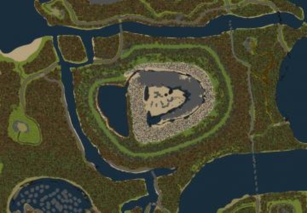 Карта «Разлив» версия 1 для Spintires: MudRunner (v28.09.22)