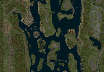 Карта «Разлив Трелевка» (Skidding)версия 2.0 для Spintires: MudRunner (v18.10.18)