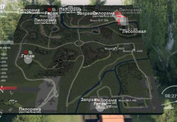 Карта «Реальные Дальнобойщики 7»версия 1.0 для SpinTires (v03.03.16)